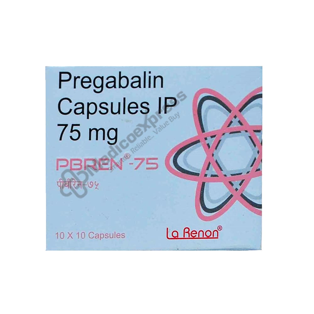 Pbren 75mg Capsules