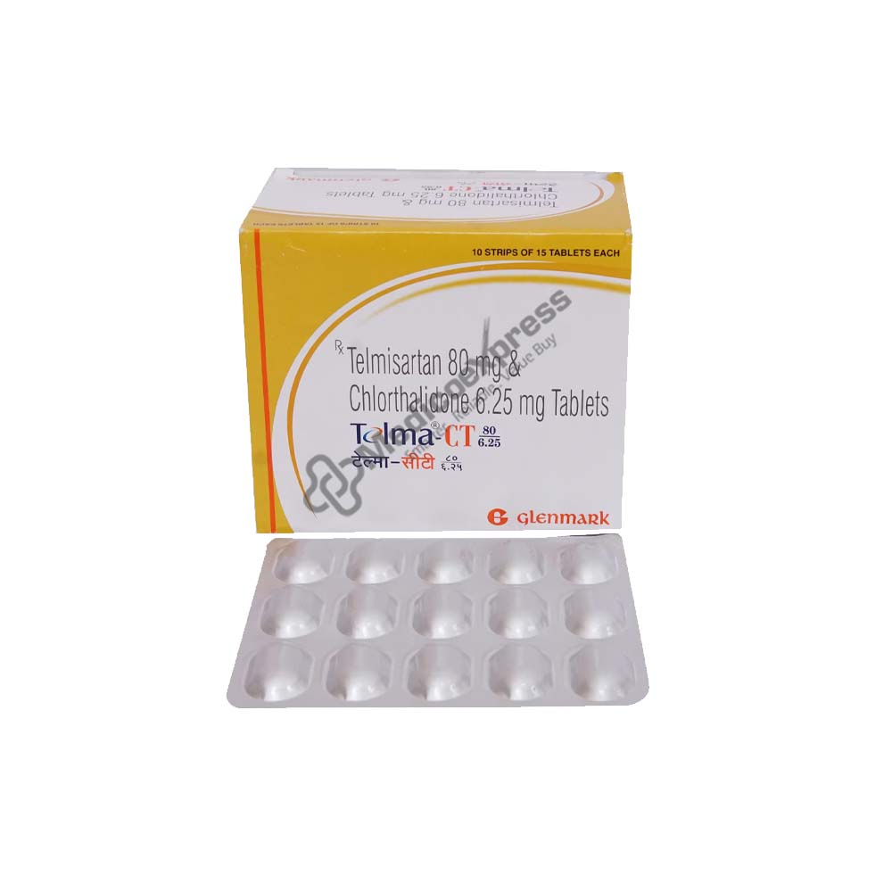 Telma Ct 80 Tablet 15's