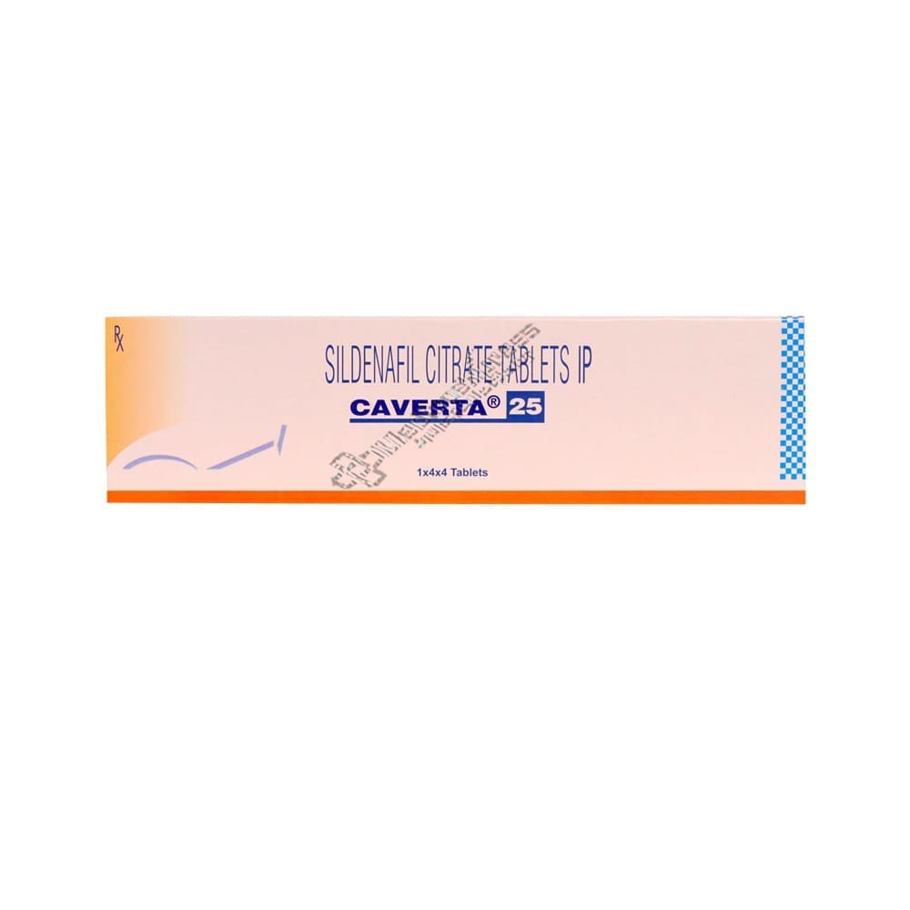 Caverta 25 Tablet 4's