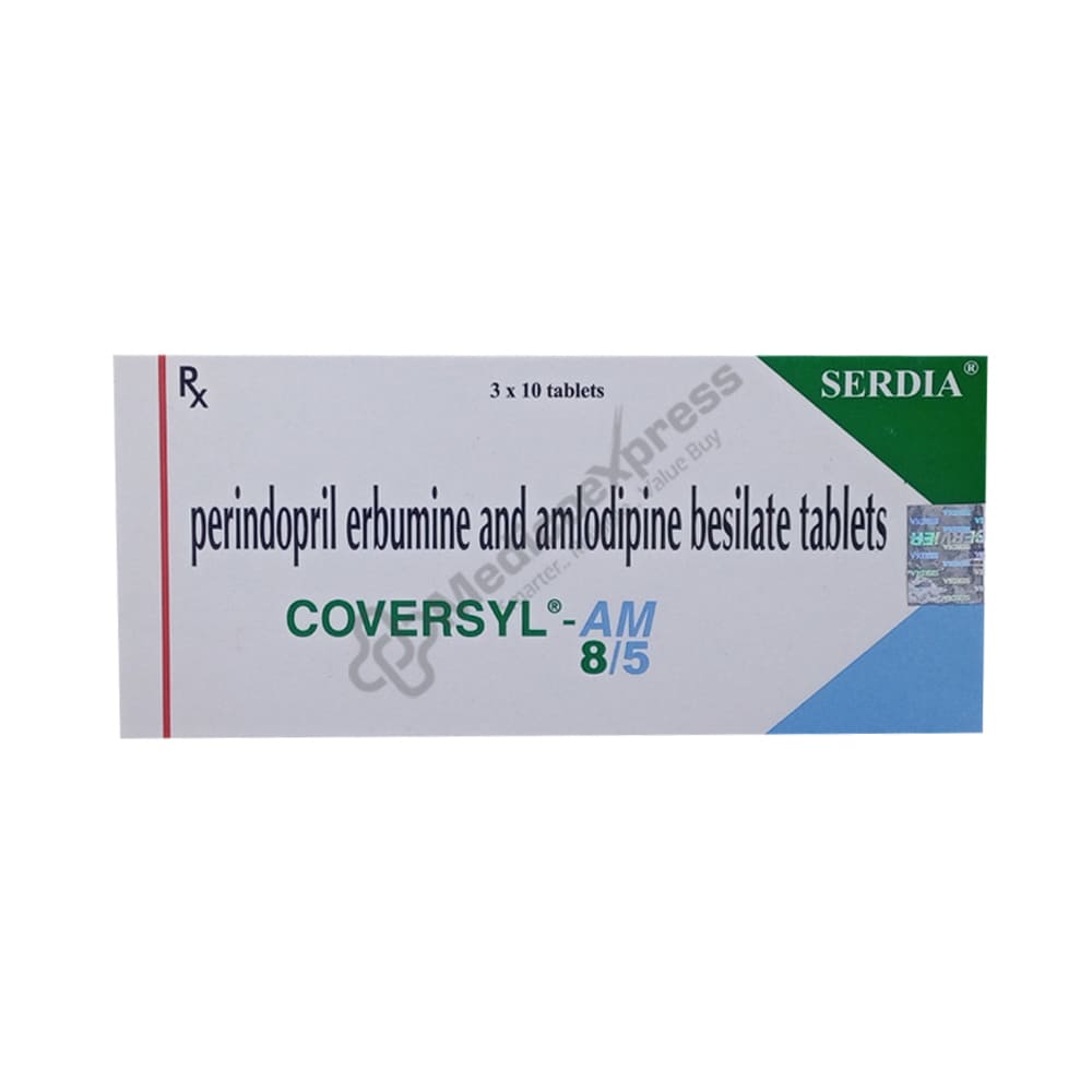 Coversyl AM 8/5 Tablet 10's