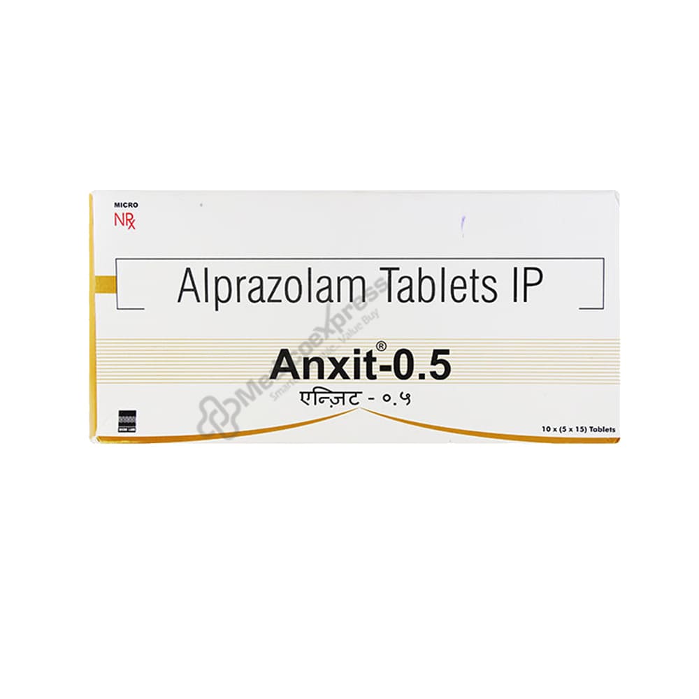 Anxit 0.5 Tablet 15's