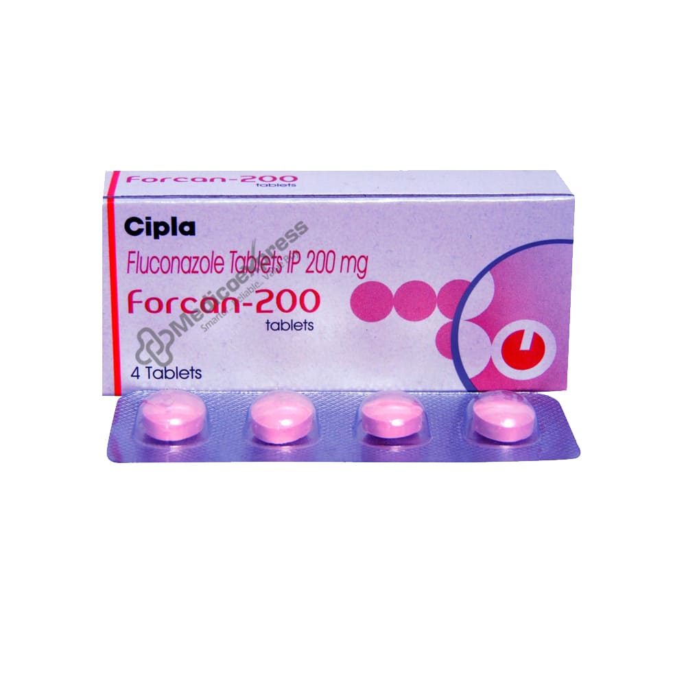 Forcan 200 Tablet 4's