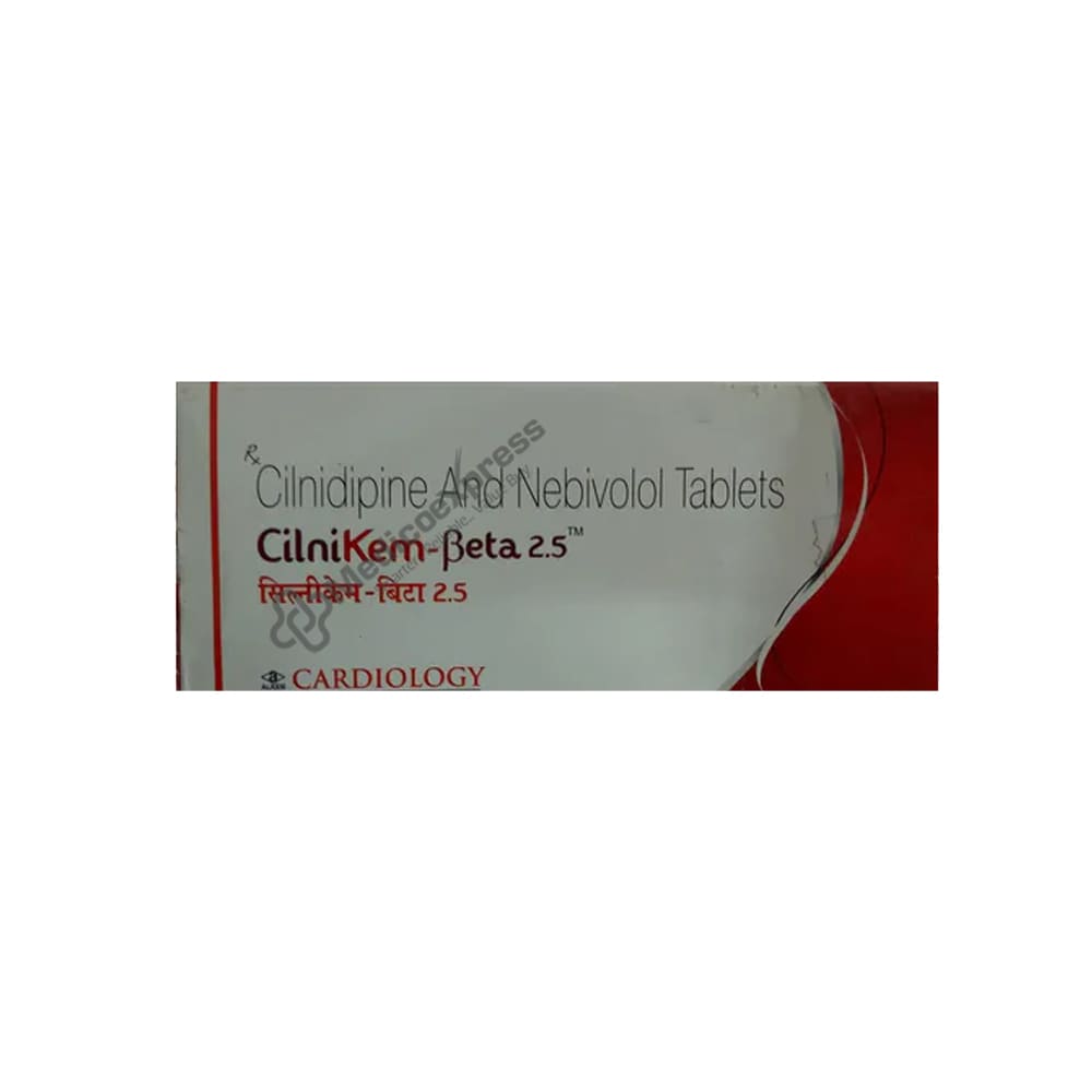 Cilnikem Beta 2.5 Tablet 10's