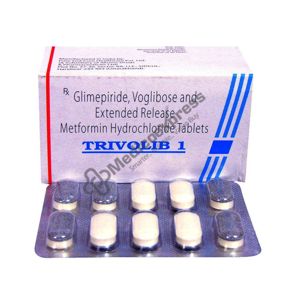 Trivolib 1 Tablet 10's