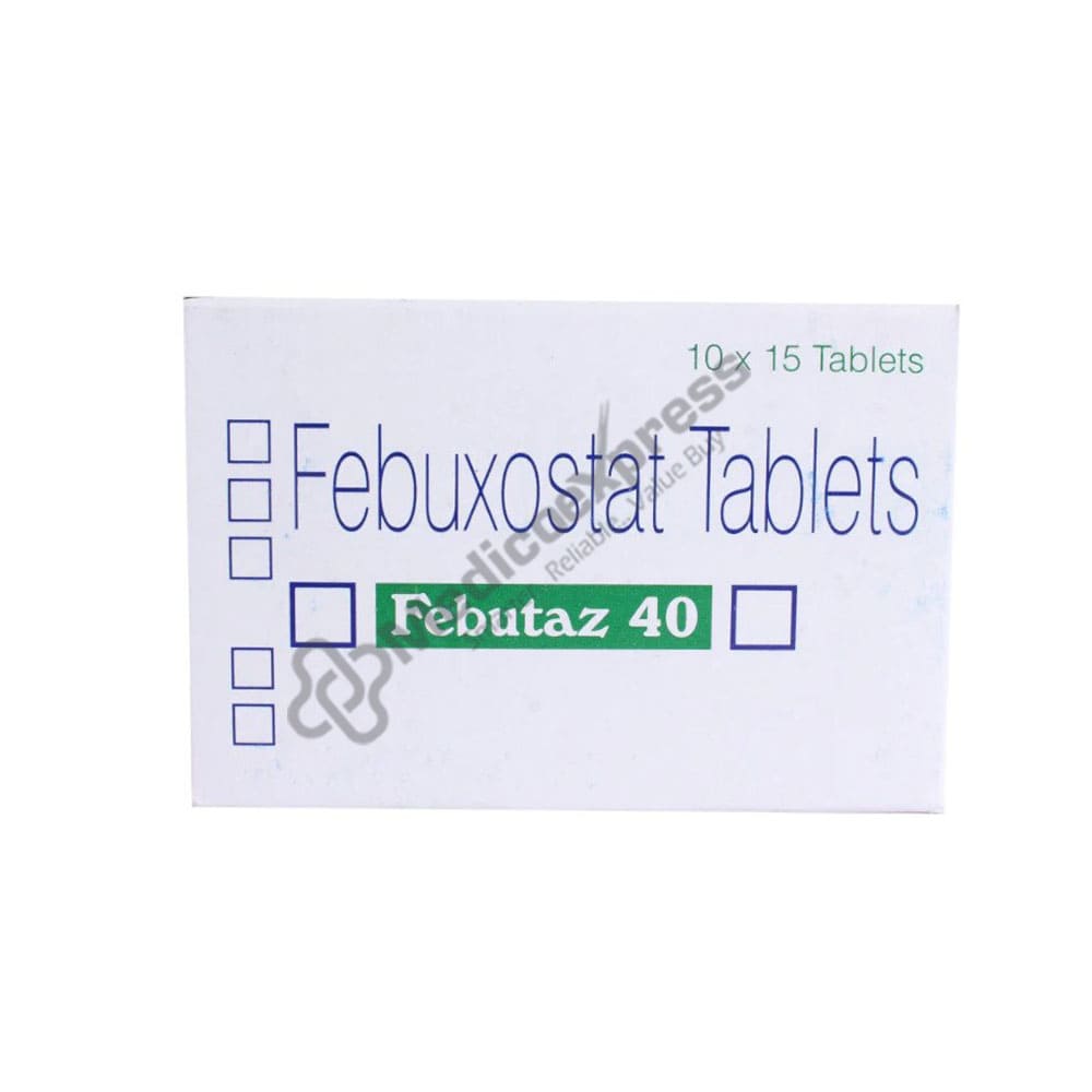 Febutaz 40mg Tablet 15's