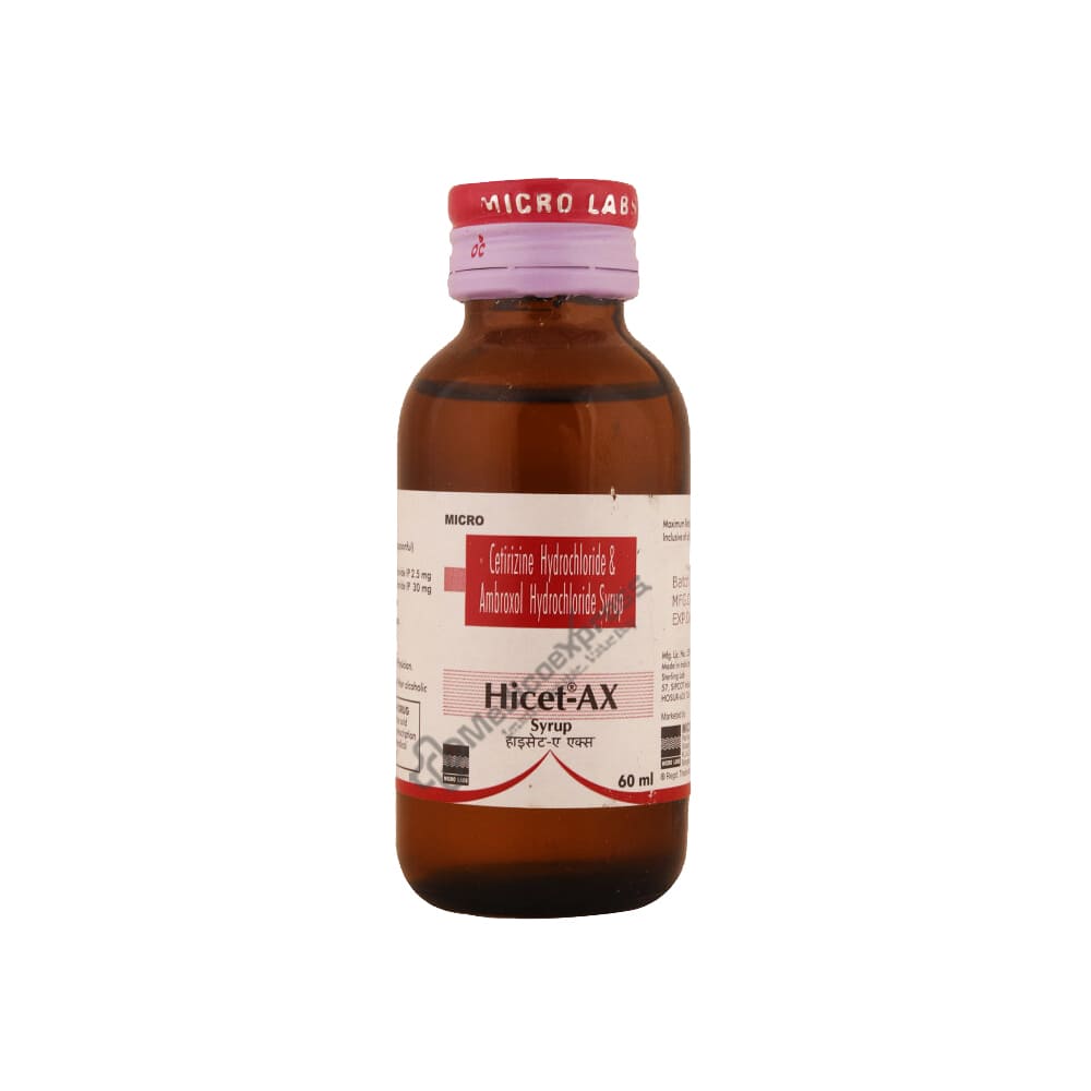 Hicet Ax Syrup 60ml