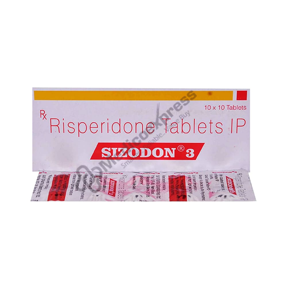 Sizodon 3mg Tablet 10'S