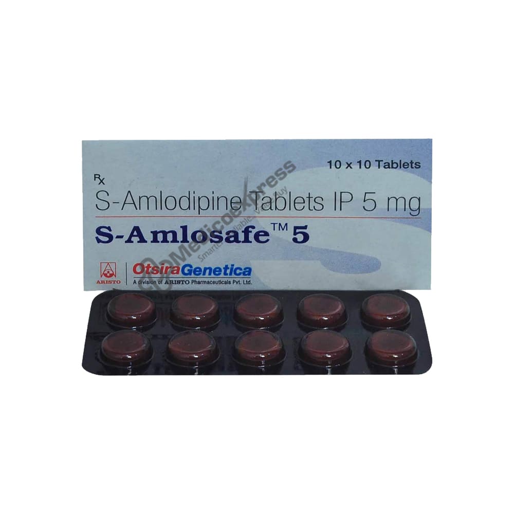 S Amlosafe 5mg Tablet 10's