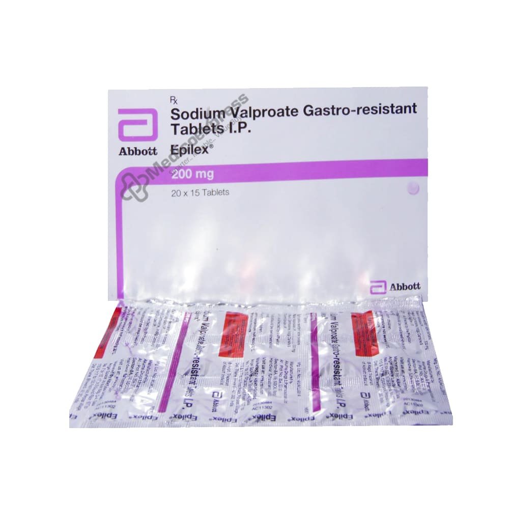 Epilex 200mg Tablet 15's