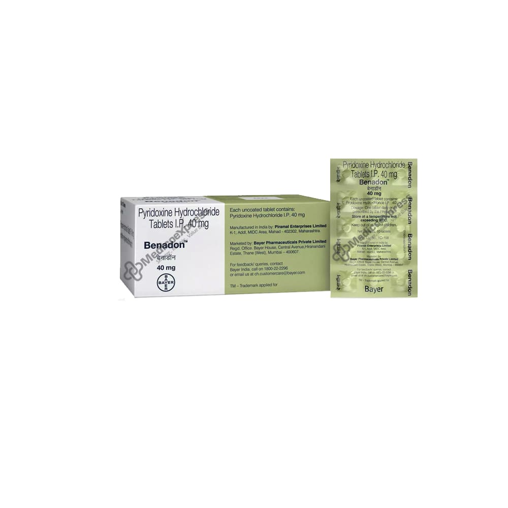 Benadon 40mg Tablet 10's