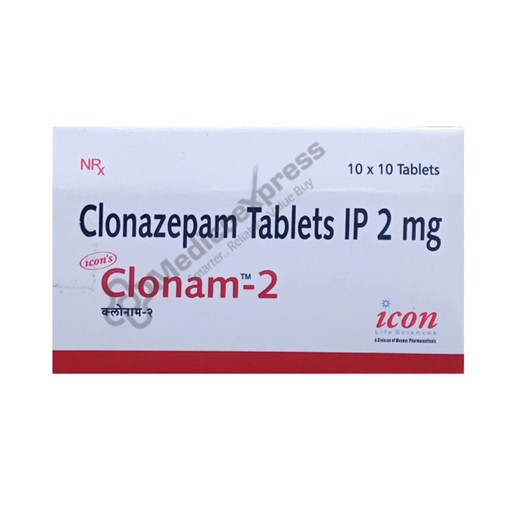 Clonam 2mg Tab  