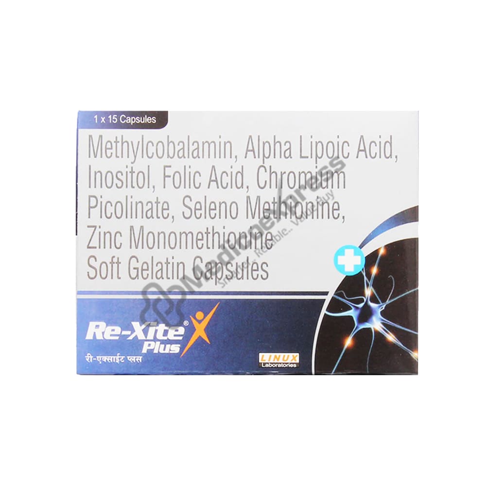 Re Xite Plus Capsule 15's