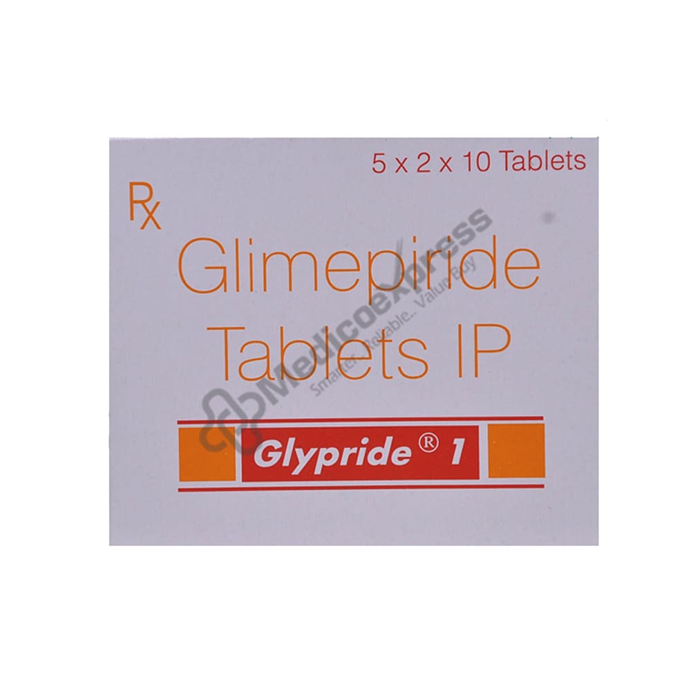 Glypride 1 Tablet 10's