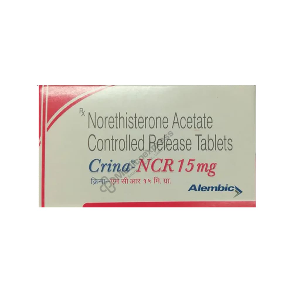 Crina Ncr 15mg Tablet 5's