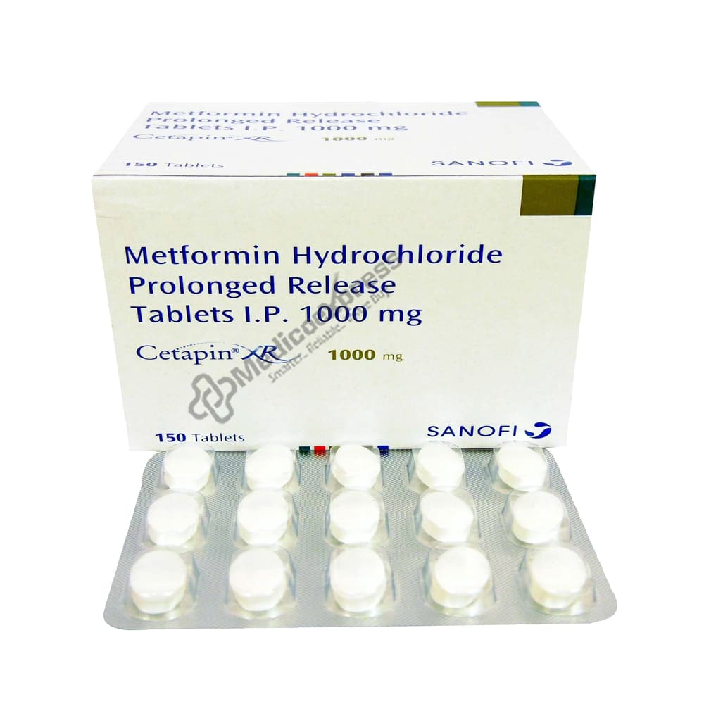 Cetapin Xr 1000mg Tablet 15's