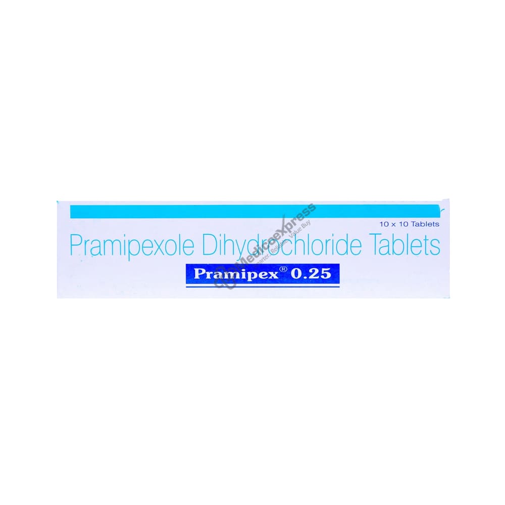 Pramipex 0.25 Tablet 10's