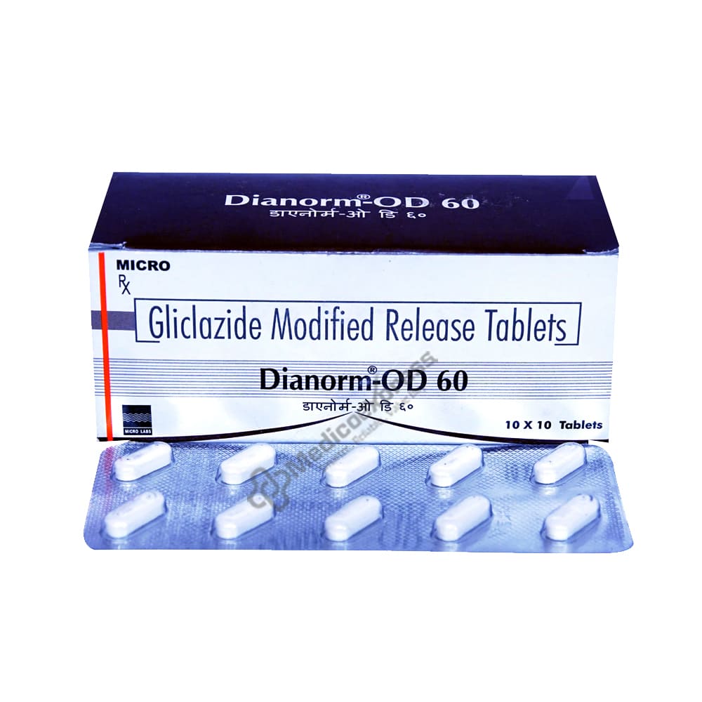 Dianorm Od 60mg Tablet 10's