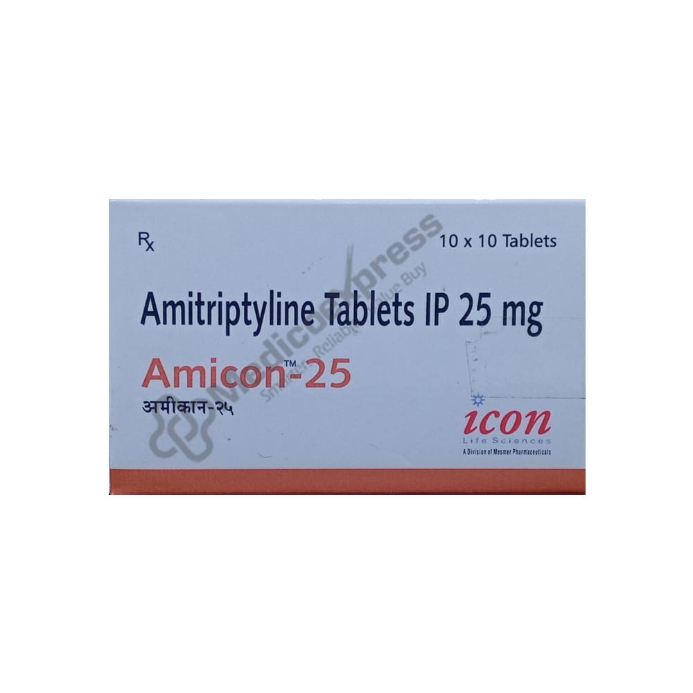 AMICON 25MG TAB 10S