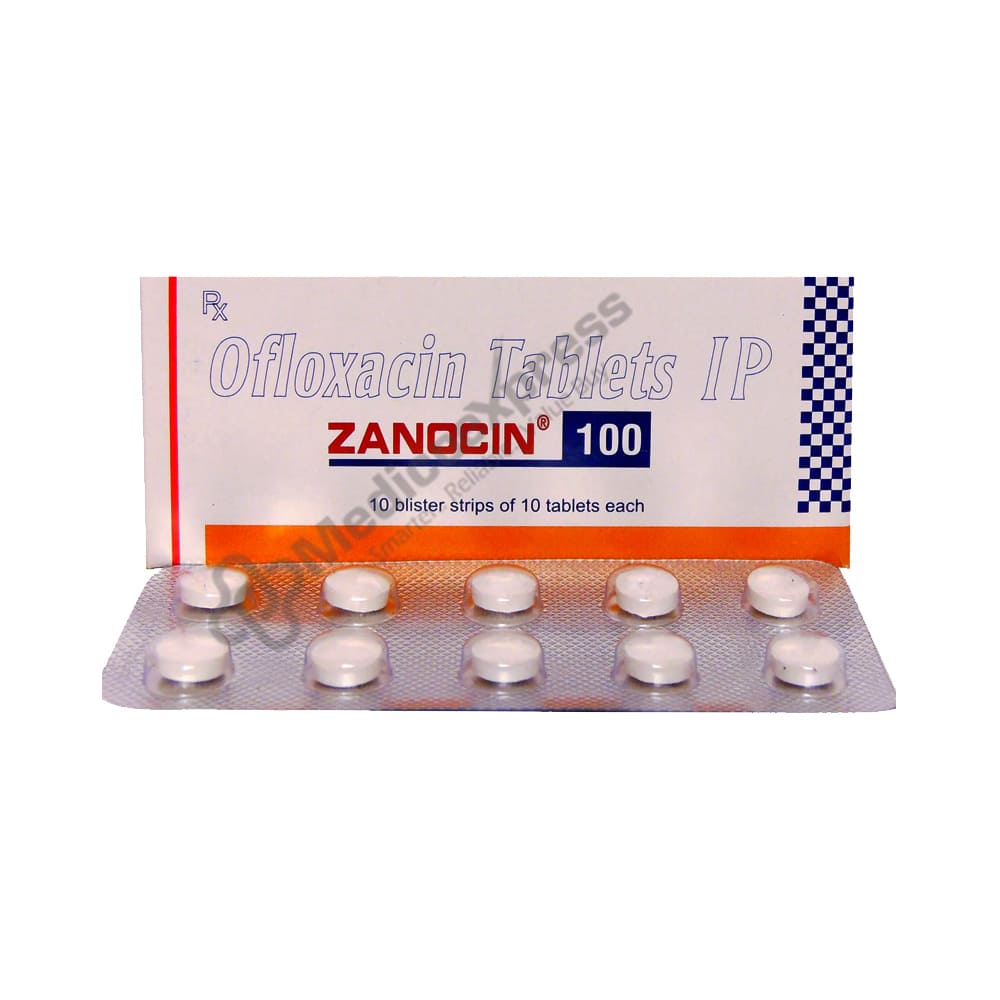Zanocin 100mg Tablet