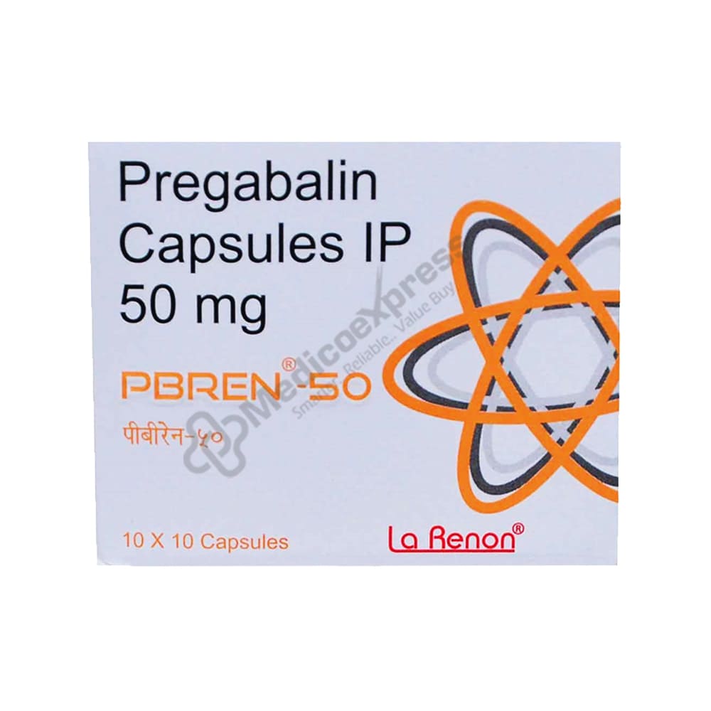 Pbren 50mg Capsules  