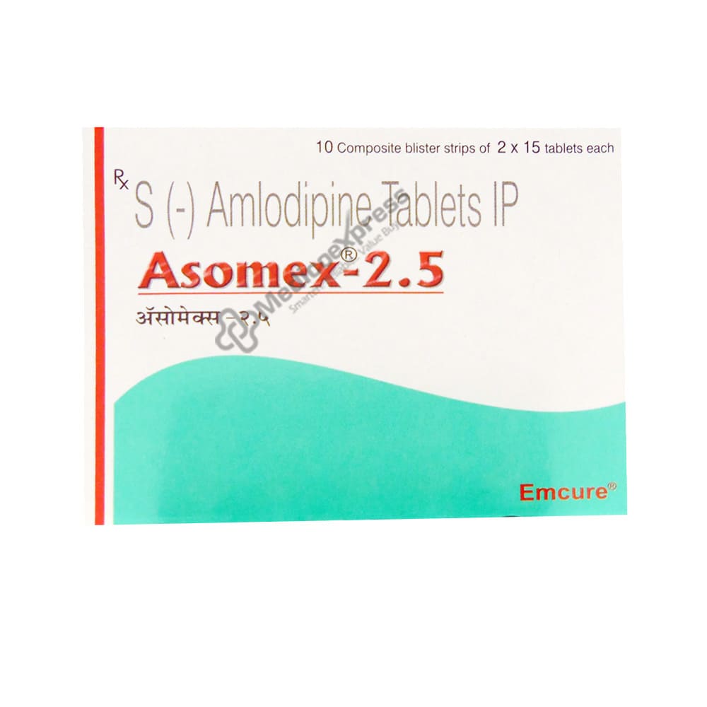 Asomex 2.5 Tablet 15's