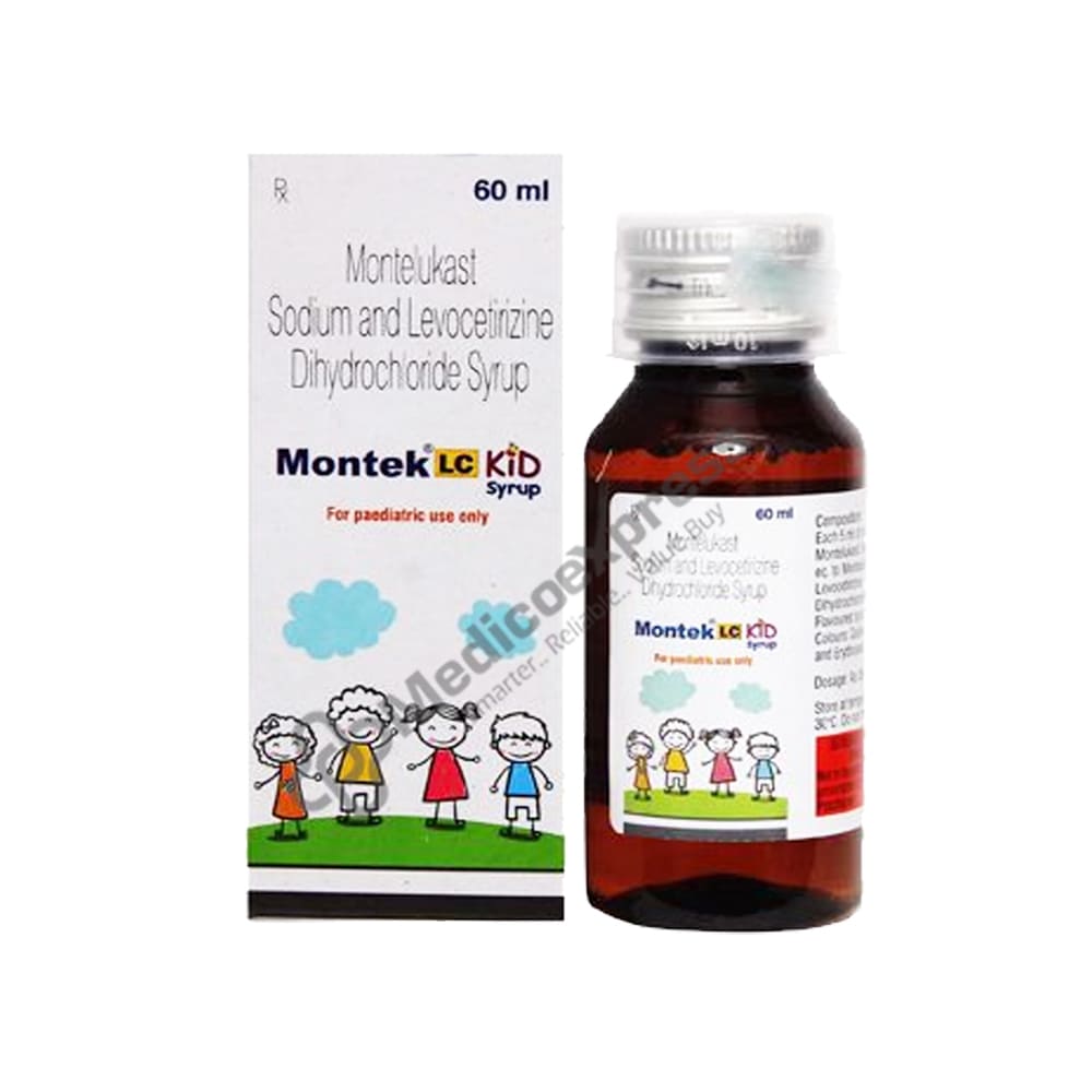 Montek Lc Kid Syrup 60ml