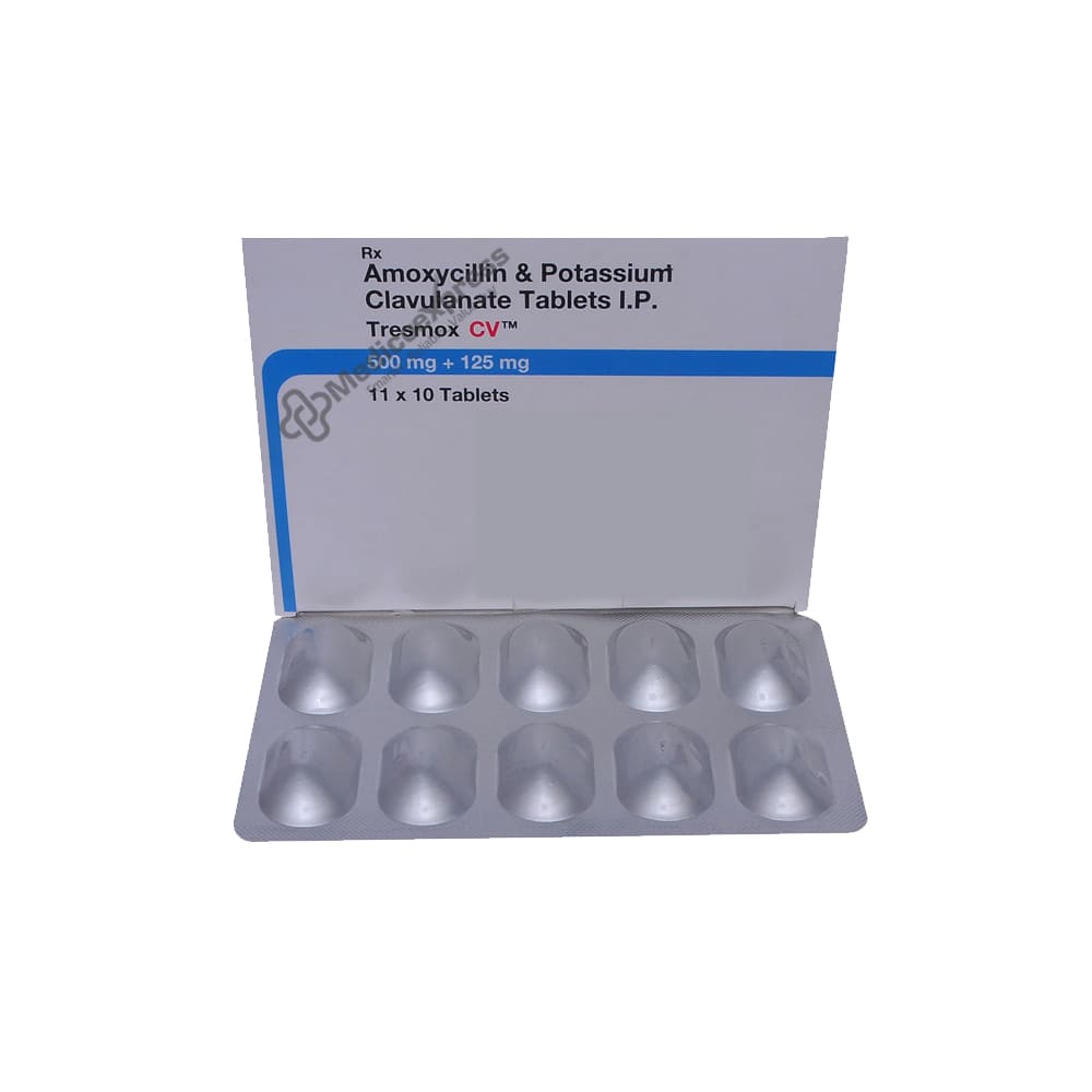 Tresmox Cv 625 Tablet 10's