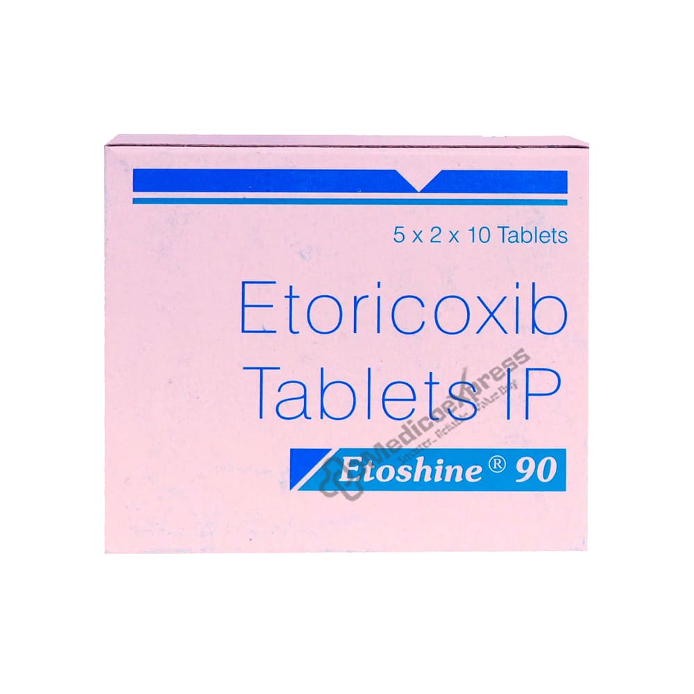 Etoshine 90mg Tablet 10'S