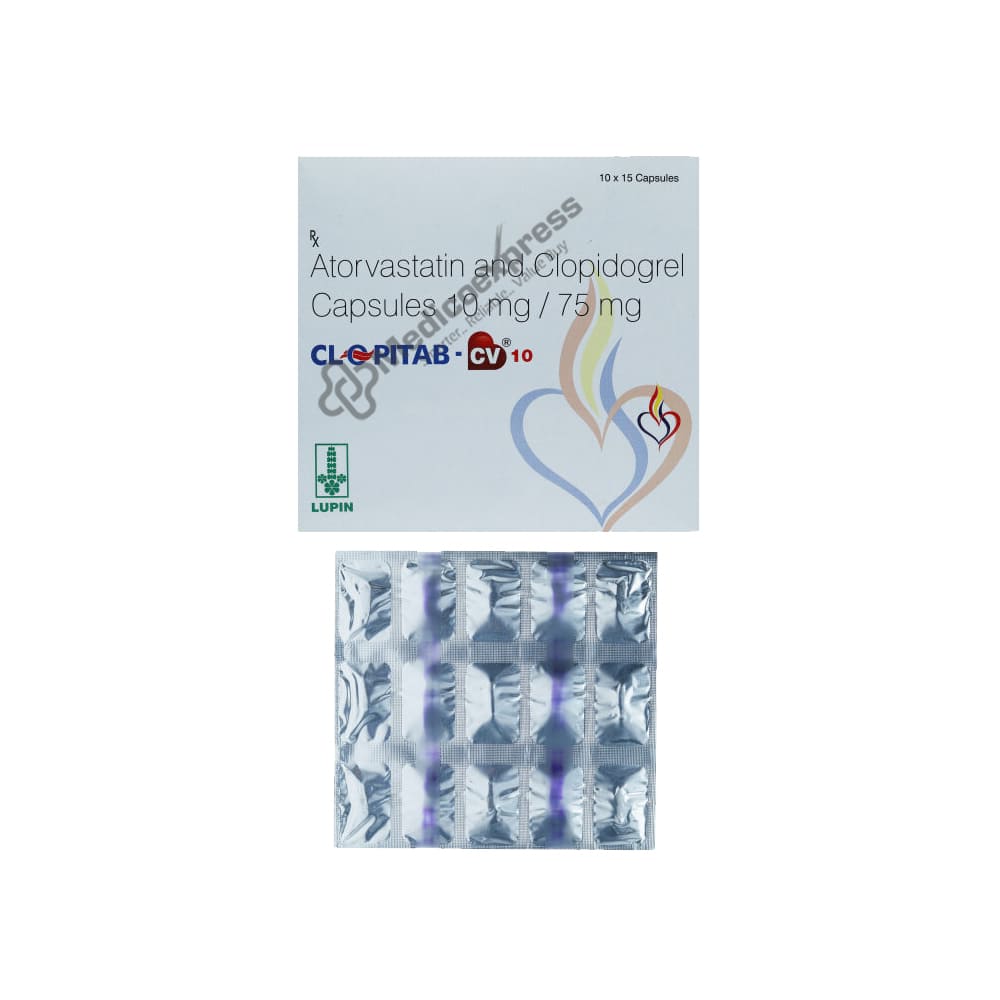 Clopitab Cv 10mg Capsule 15's