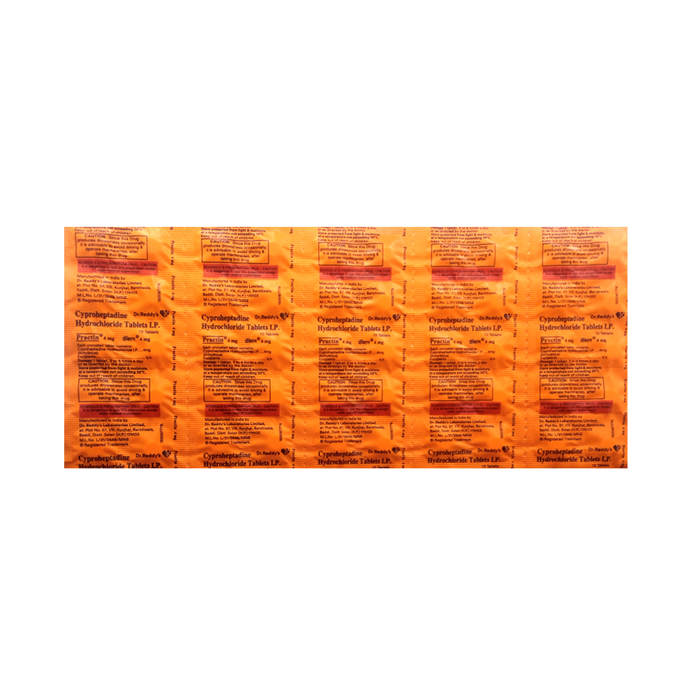 Practin 4 mg Tablet 10's