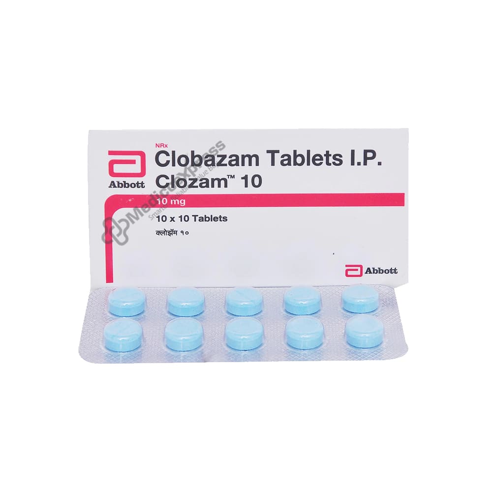 Clozam 10mg Tablet 10's