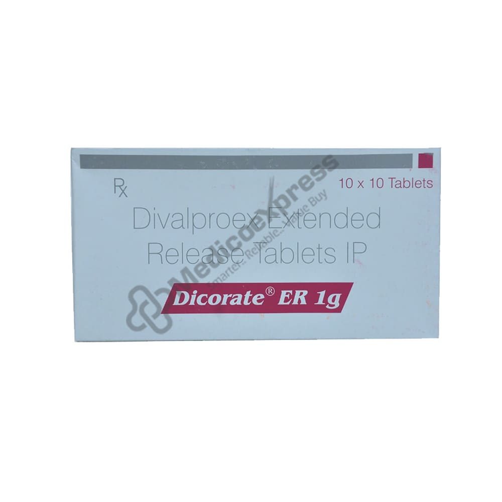 Dicorate ER 1000 mg Tablet 10'S