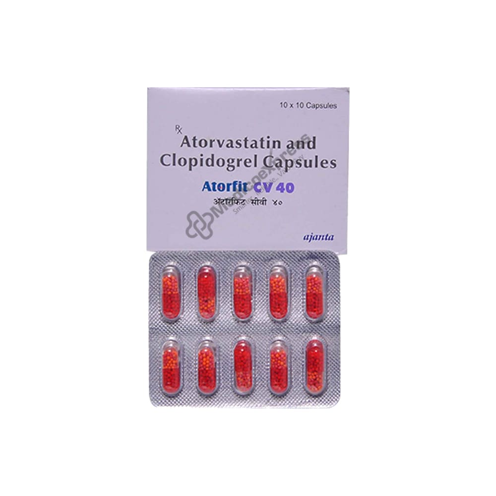 Atorfit Cv 40 Capsule 10's