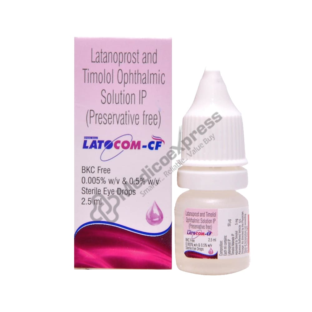 Latocom-CF Eye Drops 2.5 ml