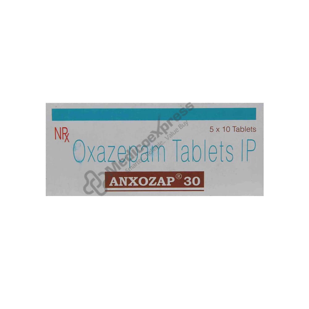 Anxozap 30 Tablet 10's