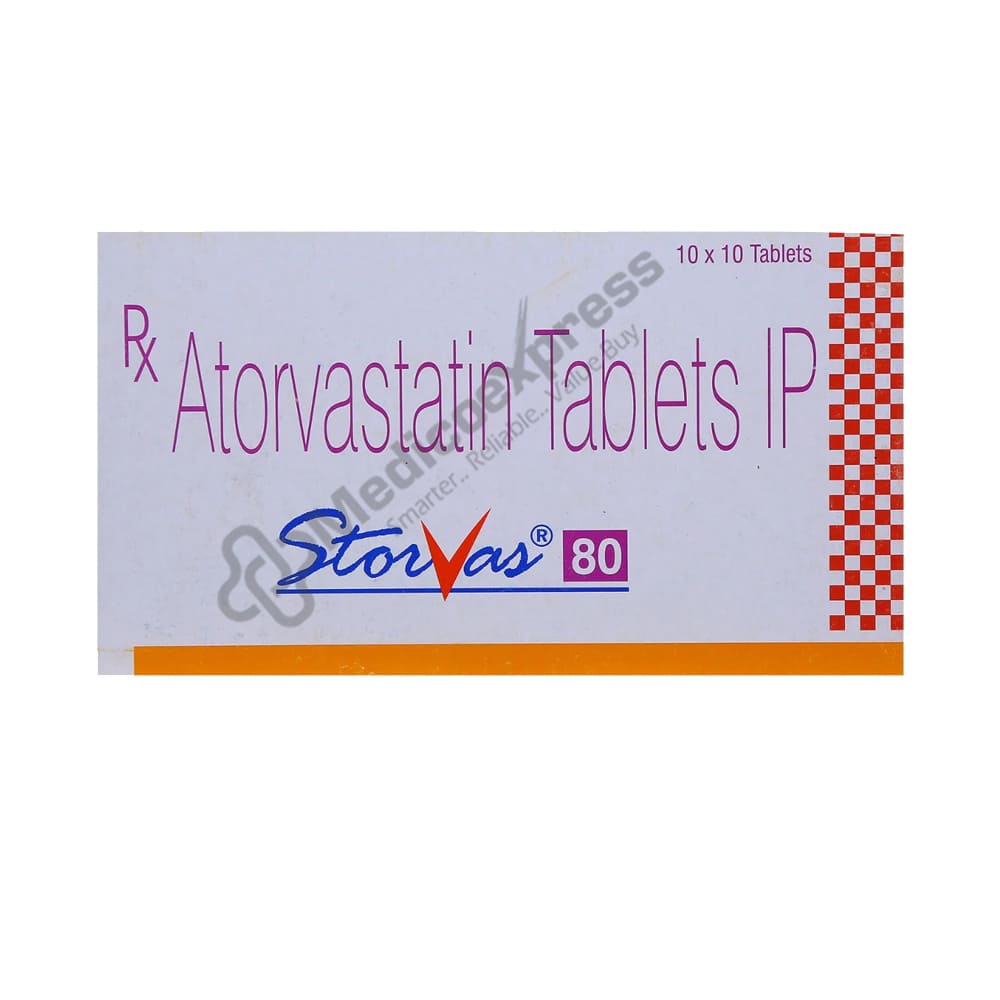 Storvas 80 Tablet 10's