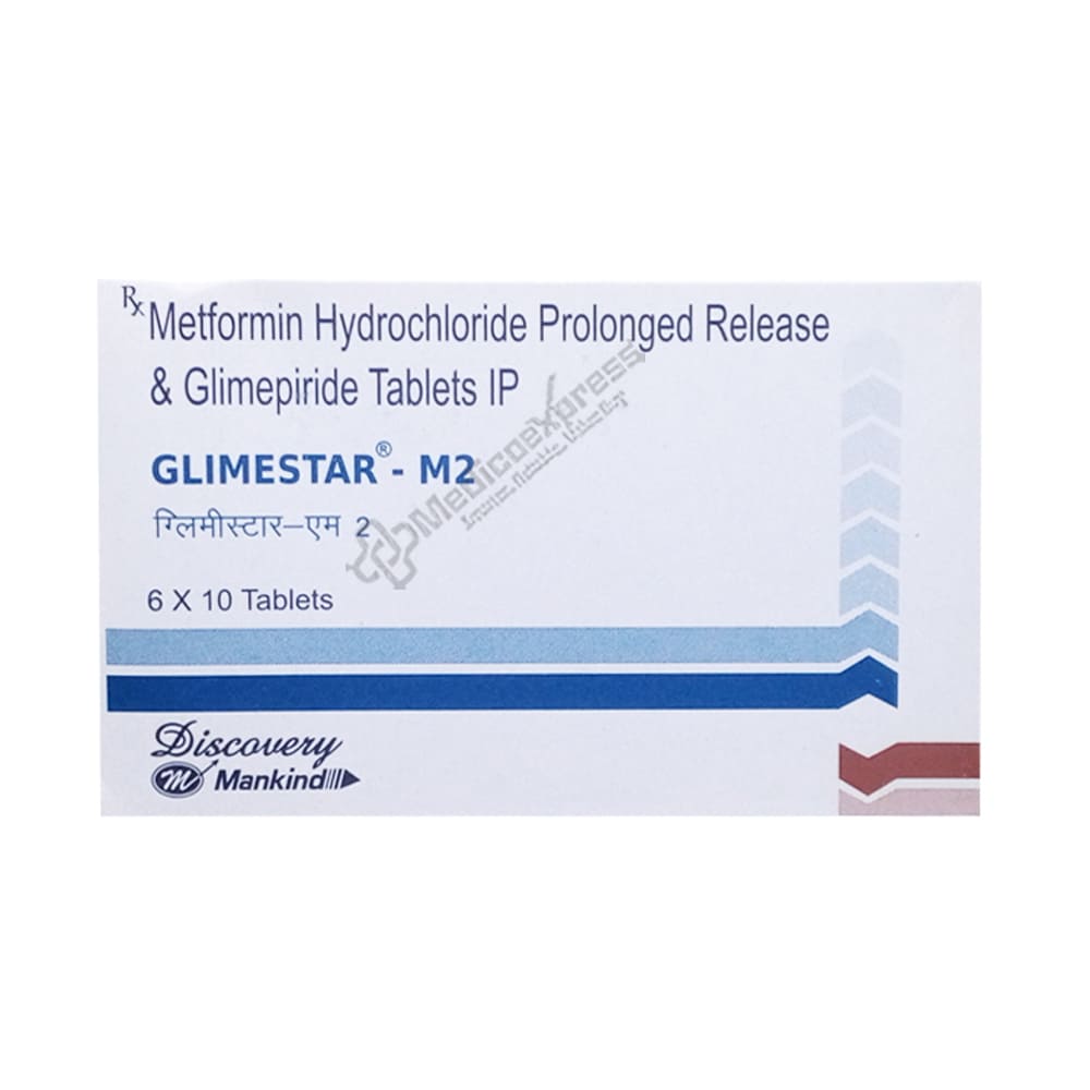 Glimestar M 2 Tablet 10's