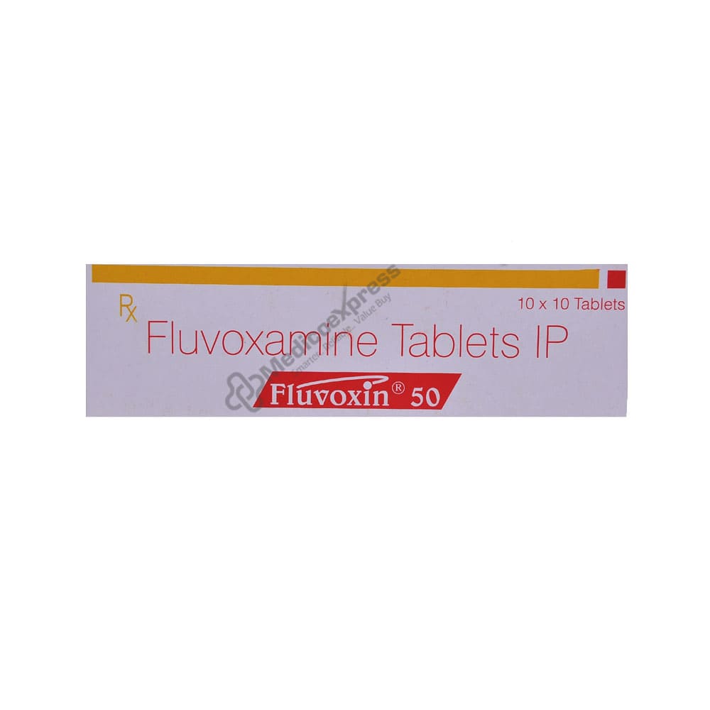 Fluvoxin 50mg Tablet 10'S