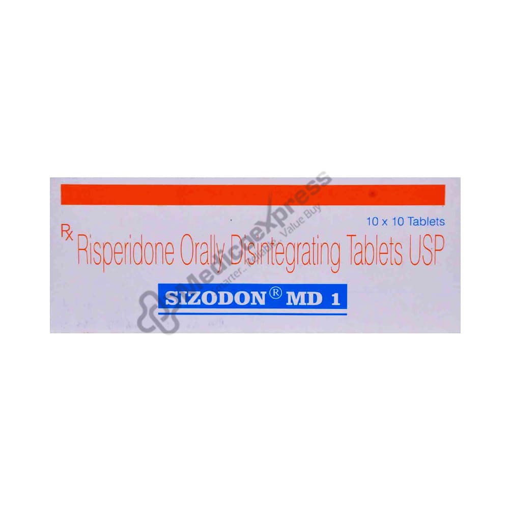 Sizodon MD 1mg Tablet 10'S