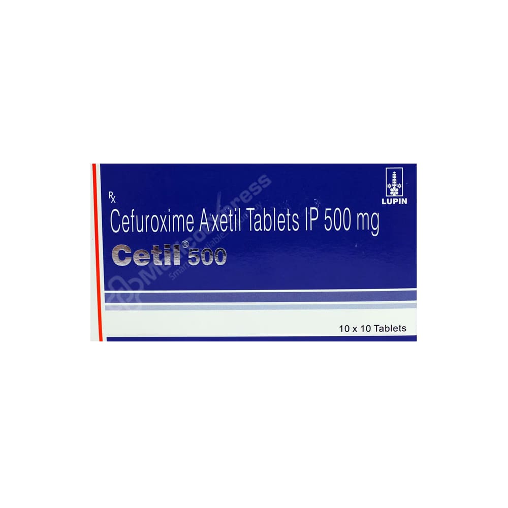 Cetil 500 mg Tablet 10's