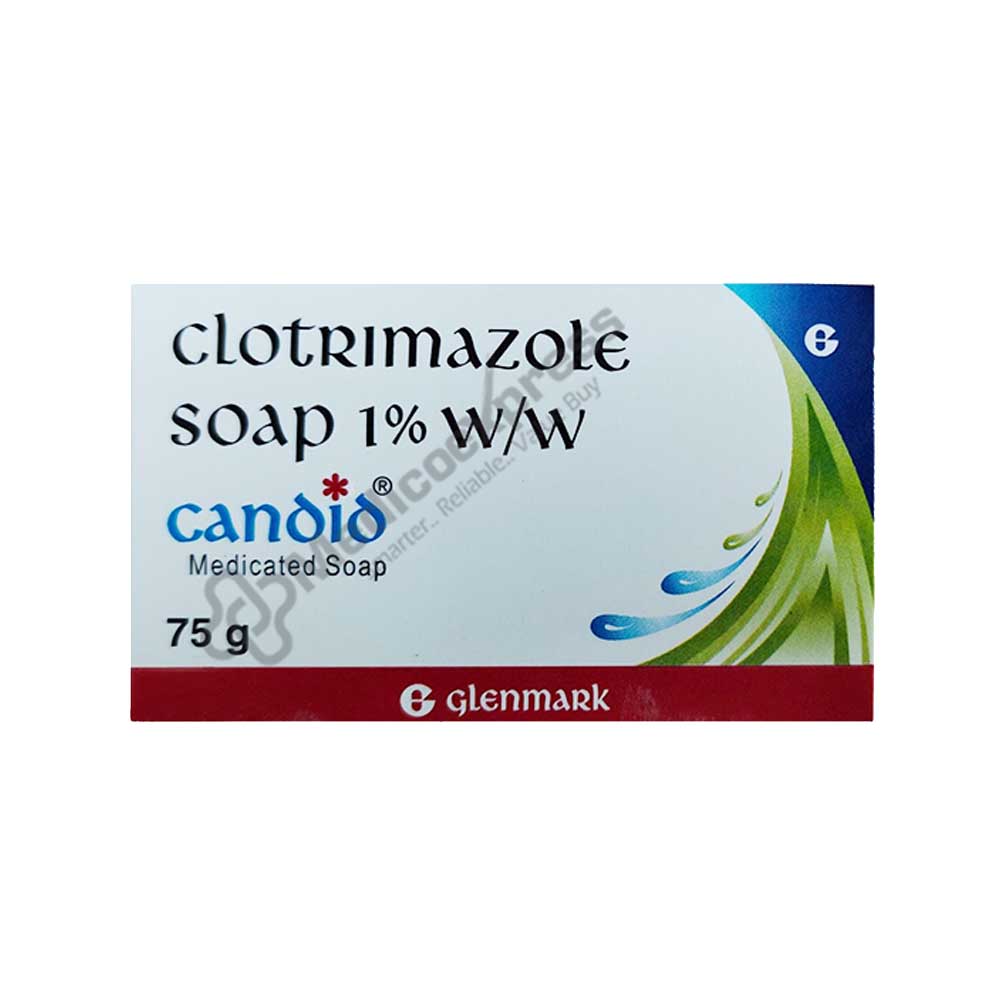 Candid Medicated Soap, 75 gm