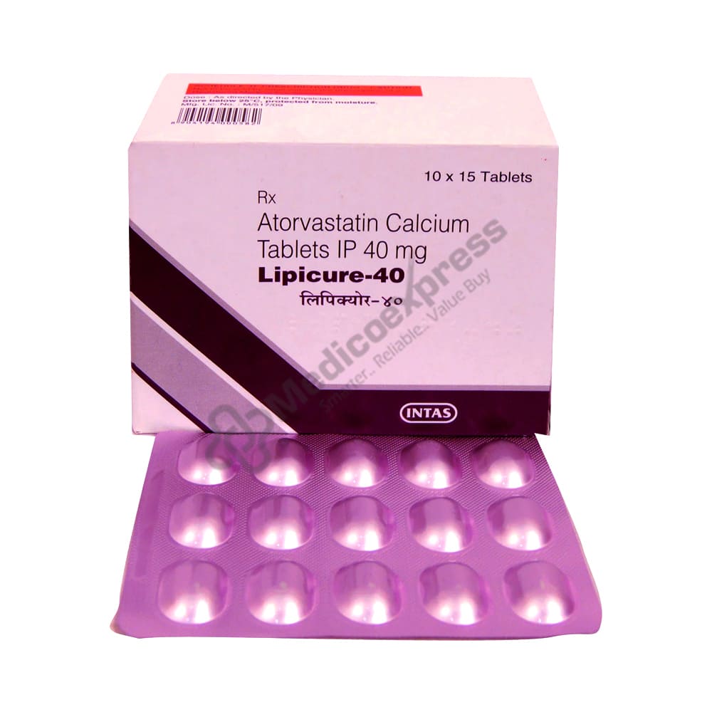 Lipicure 40mg Tablet