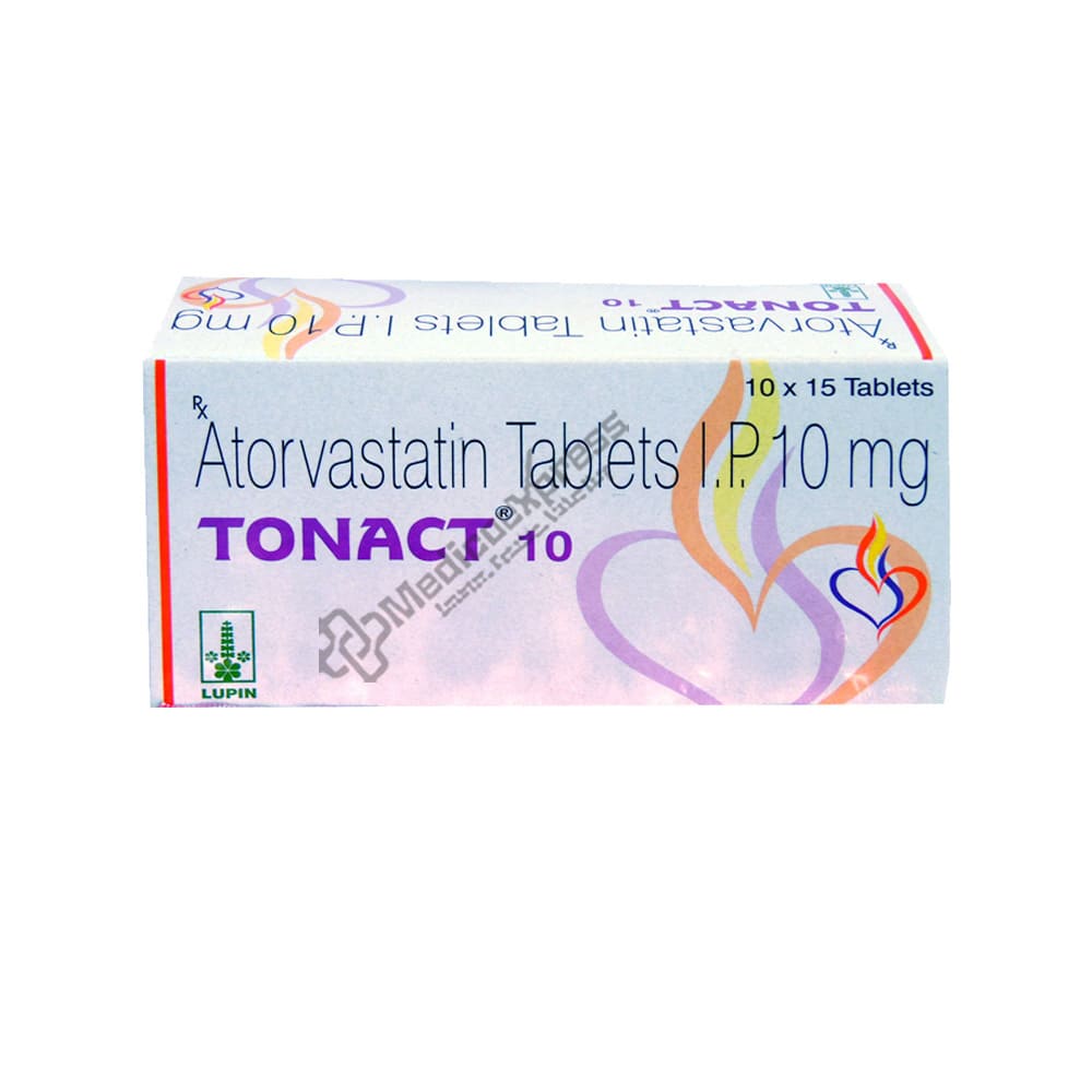 Tonact 10mg Tablet 15's