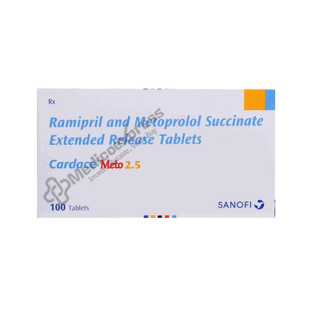 Cardace Meto 2.5mg Tablet 10’S