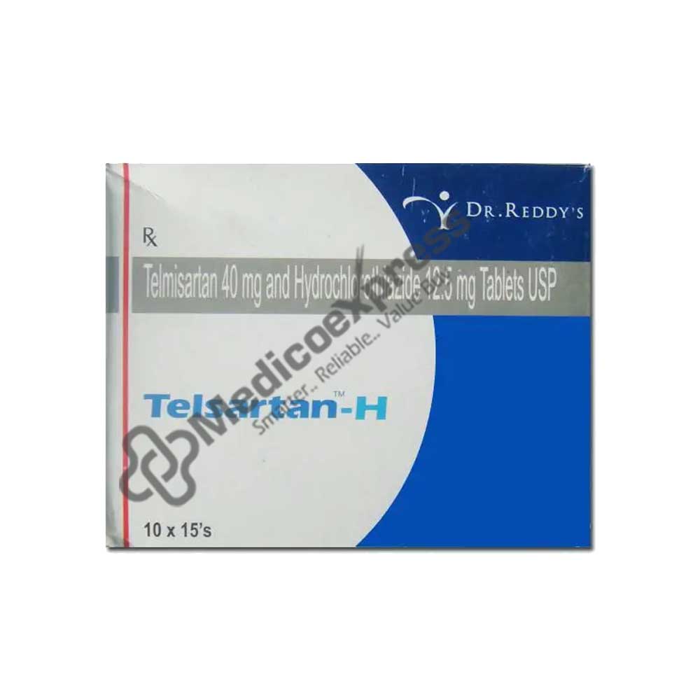 Telsartan H 40 Mg Tablet 14's