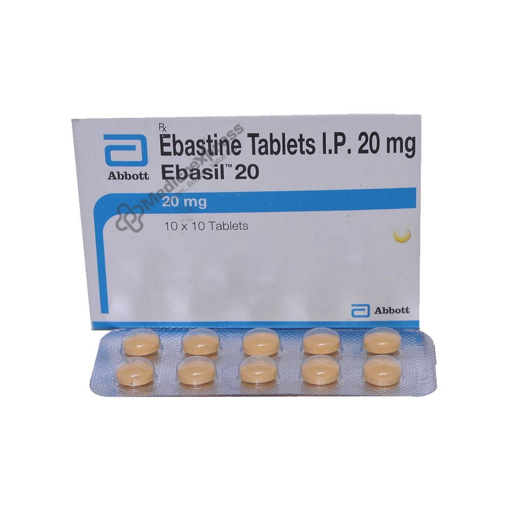 Ebasil 20 Tablet 10's