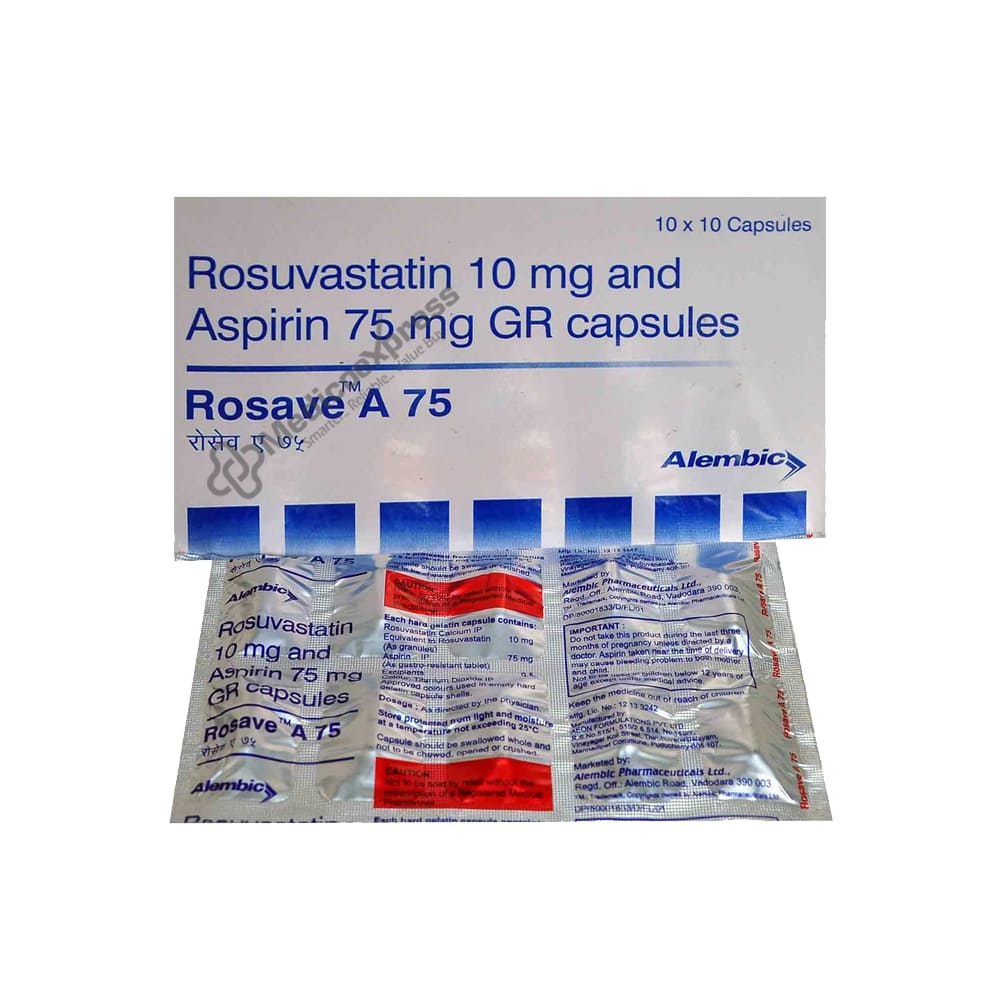 Rosave A 75 Capsule 10's
