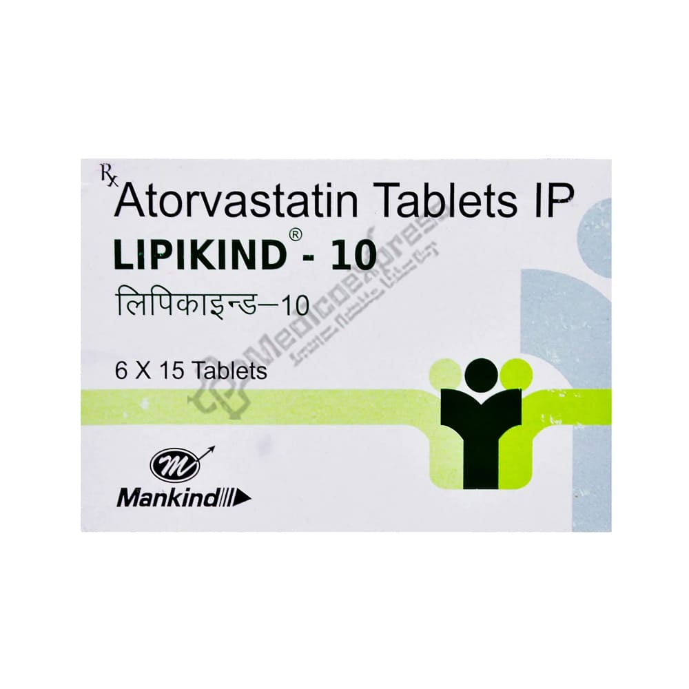Lipikind 10 Tablet 15's