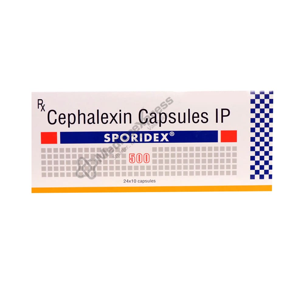 Sporidex 500 Capsule 10's