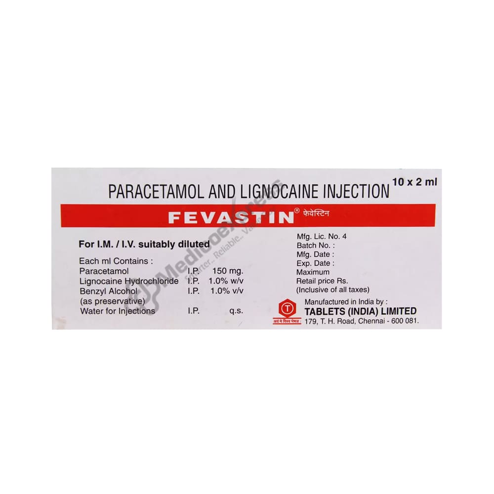 Fevastin Injection 2ml